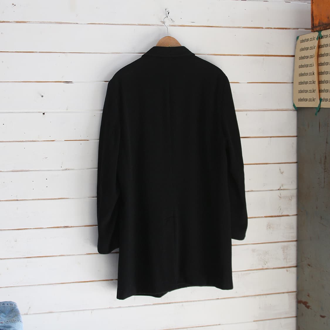 (착용컷) DKNY 울 싱글 코트 (남성용 100-103) 상품이미지2