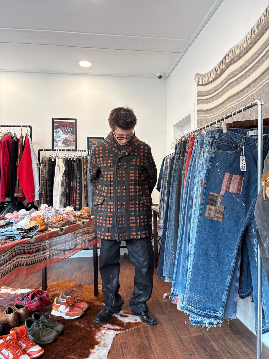 스티븐슨 오버롤 14AW 웨스턴 셋업 상품이미지1