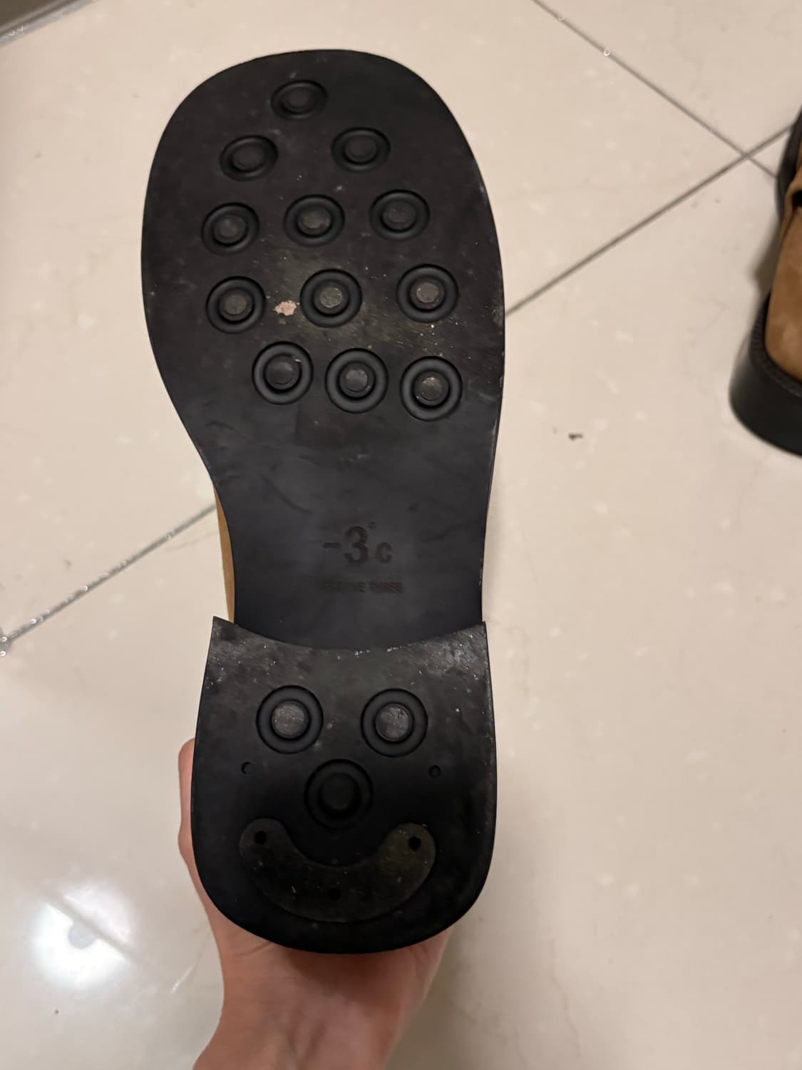 네거티브쓰리 샌달 부츠 브라운 상품이미지5