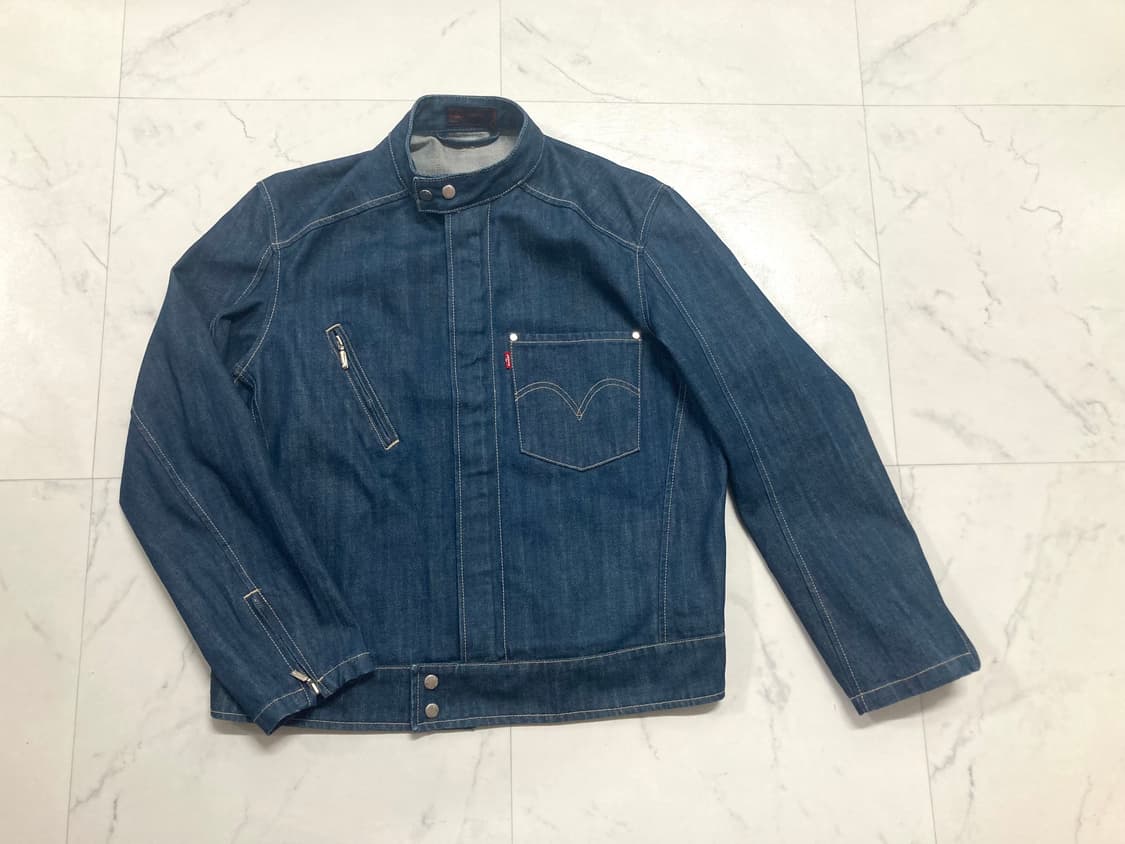 (거의 새것)00s 리바이스 엔지니어드진 데님 자켓 100-105 XL 상품이미지1