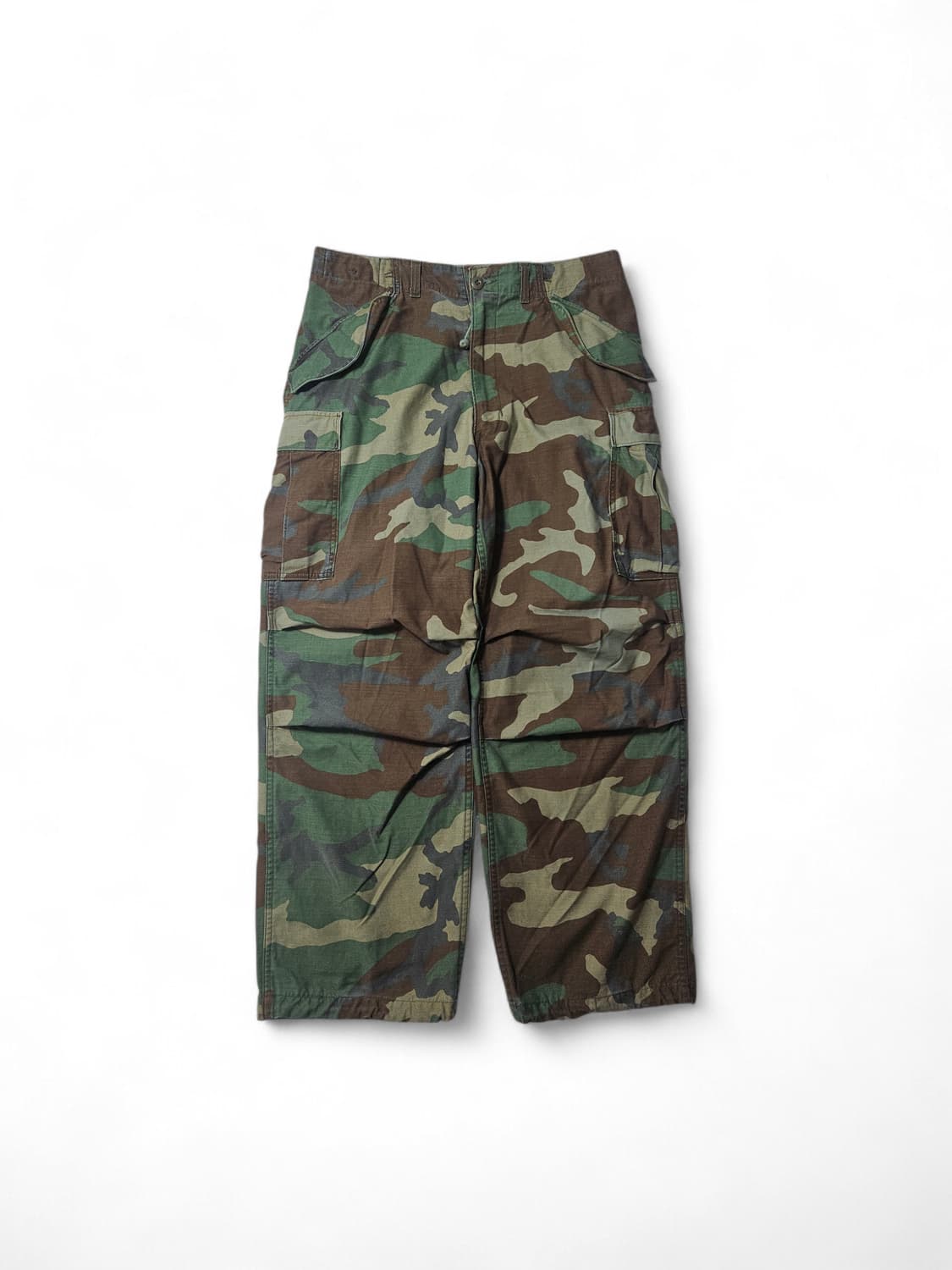 1980's 오리지널 M-65 필드팬츠 우드랜드 M-R ~36 상품이미지1