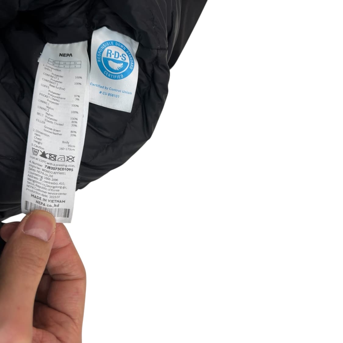 네파 아르테 롱 패딩 상품이미지4