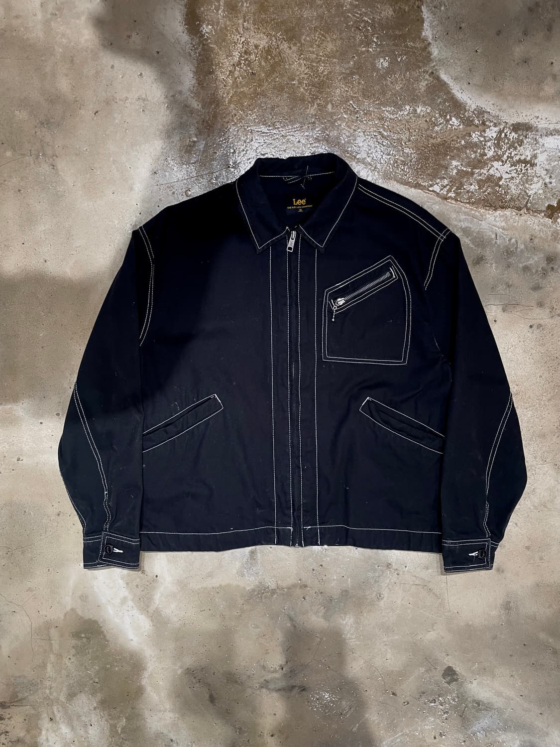 Lee Black Biker Jacket 상품이미지1