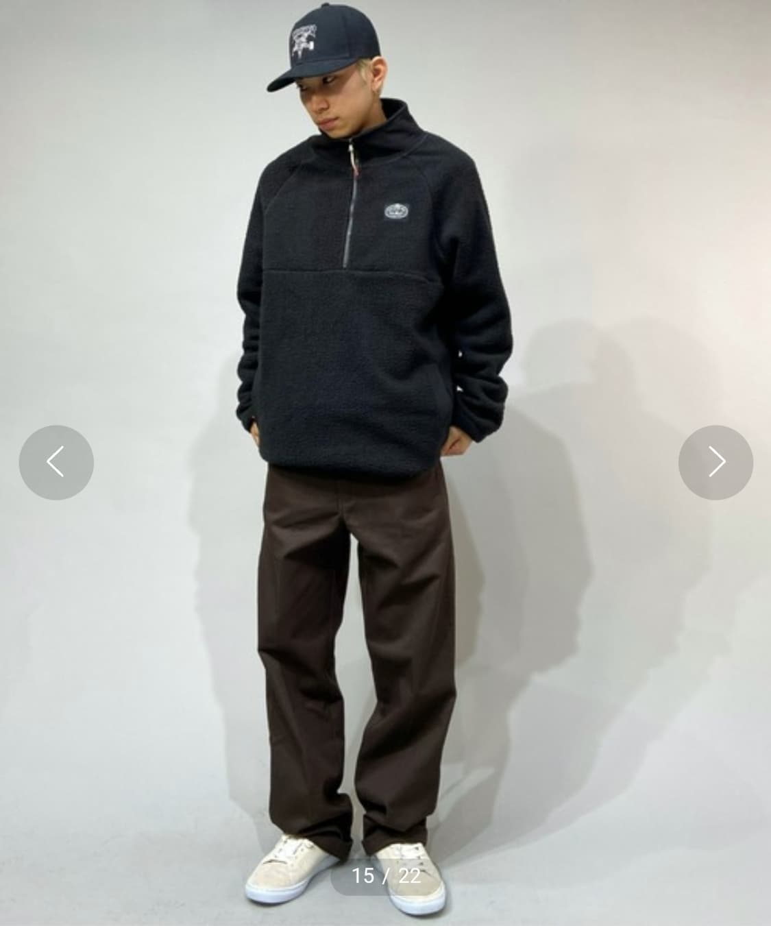 폴러스터프 캠프 플리스 아노락 XL size 상품이미지4