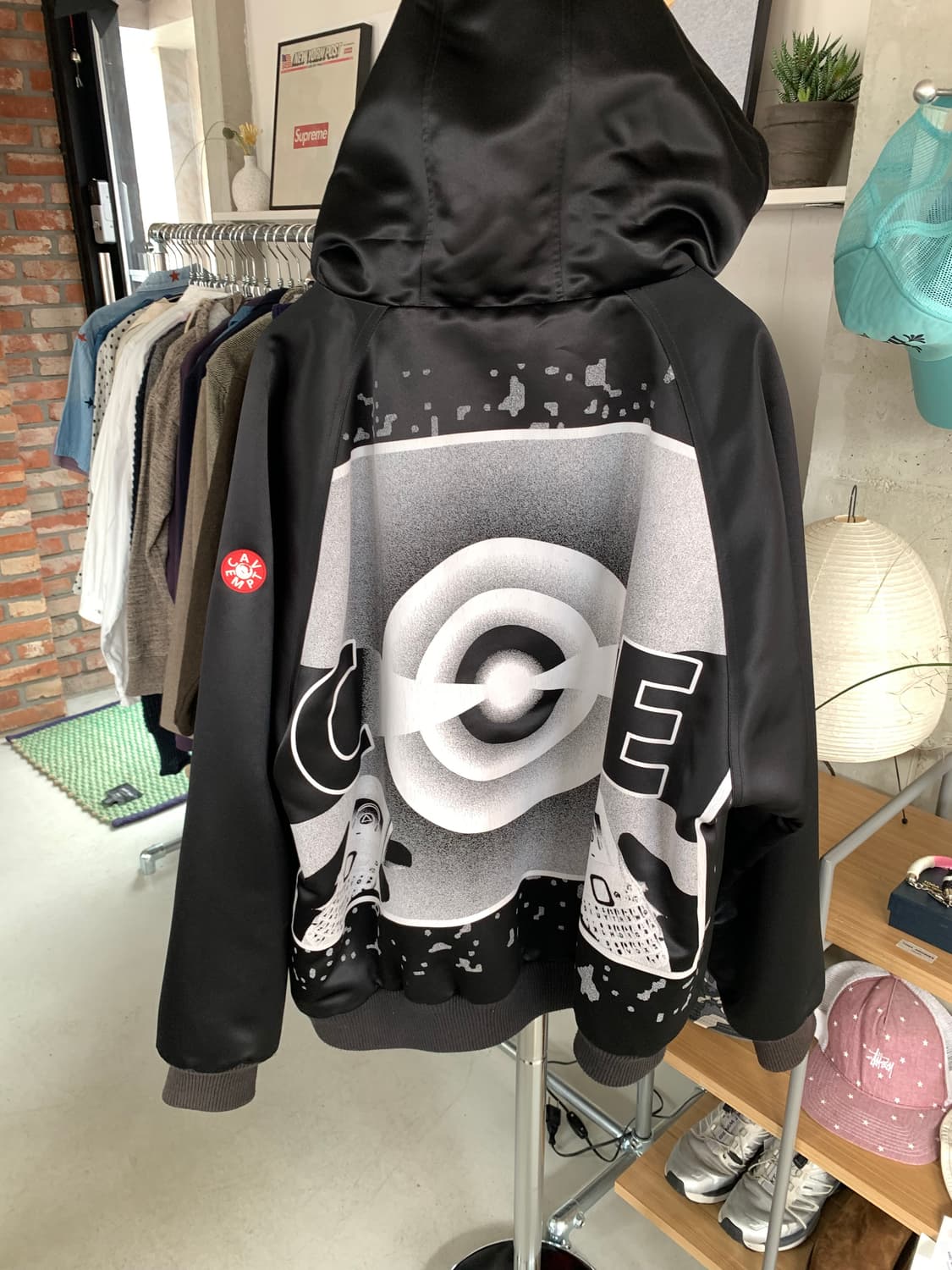 Cavempt 카브엠트 퍼 후디드 봄버  상품이미지4