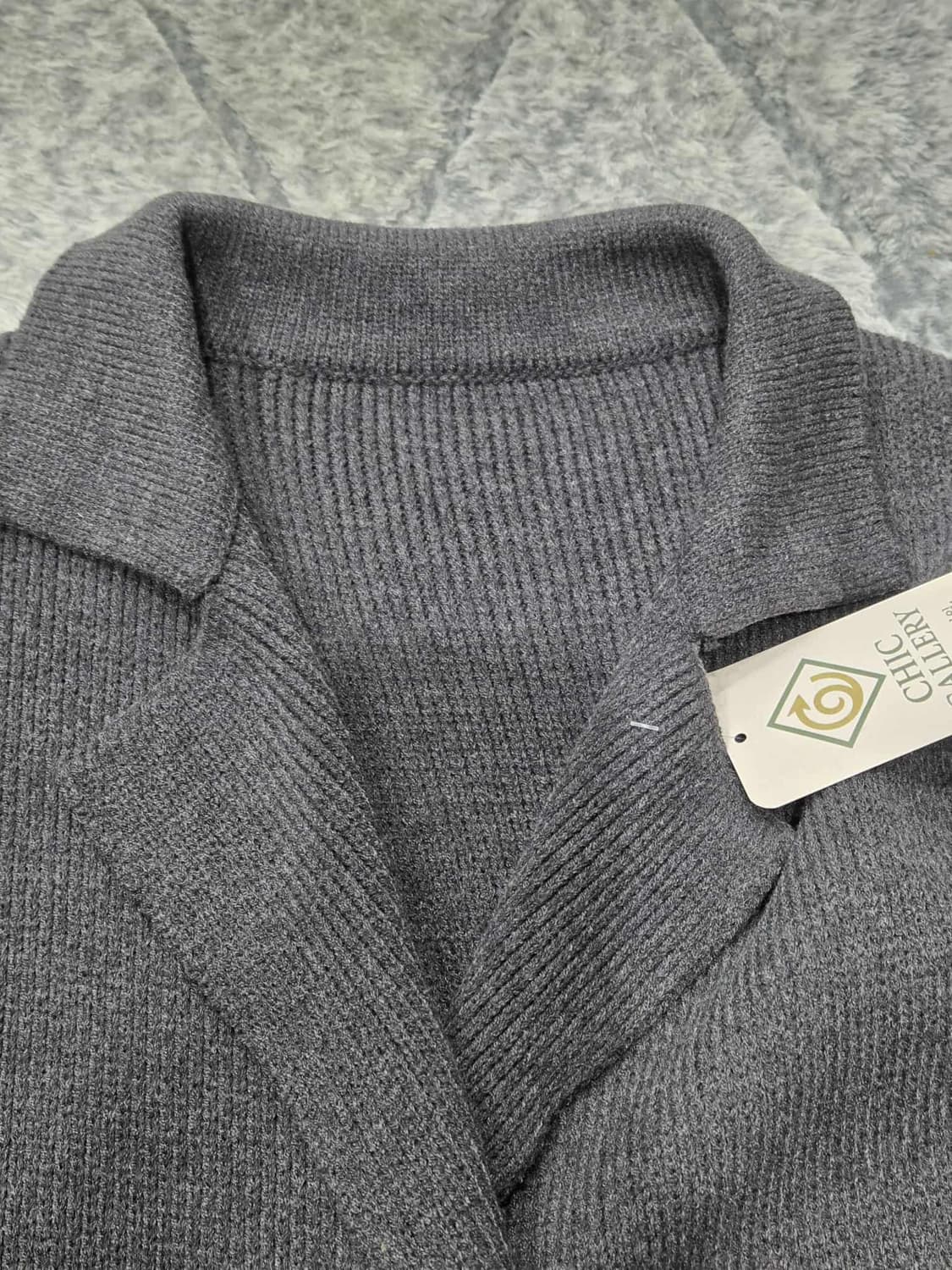 니트 조끼+스웨터 세트 상품이미지5