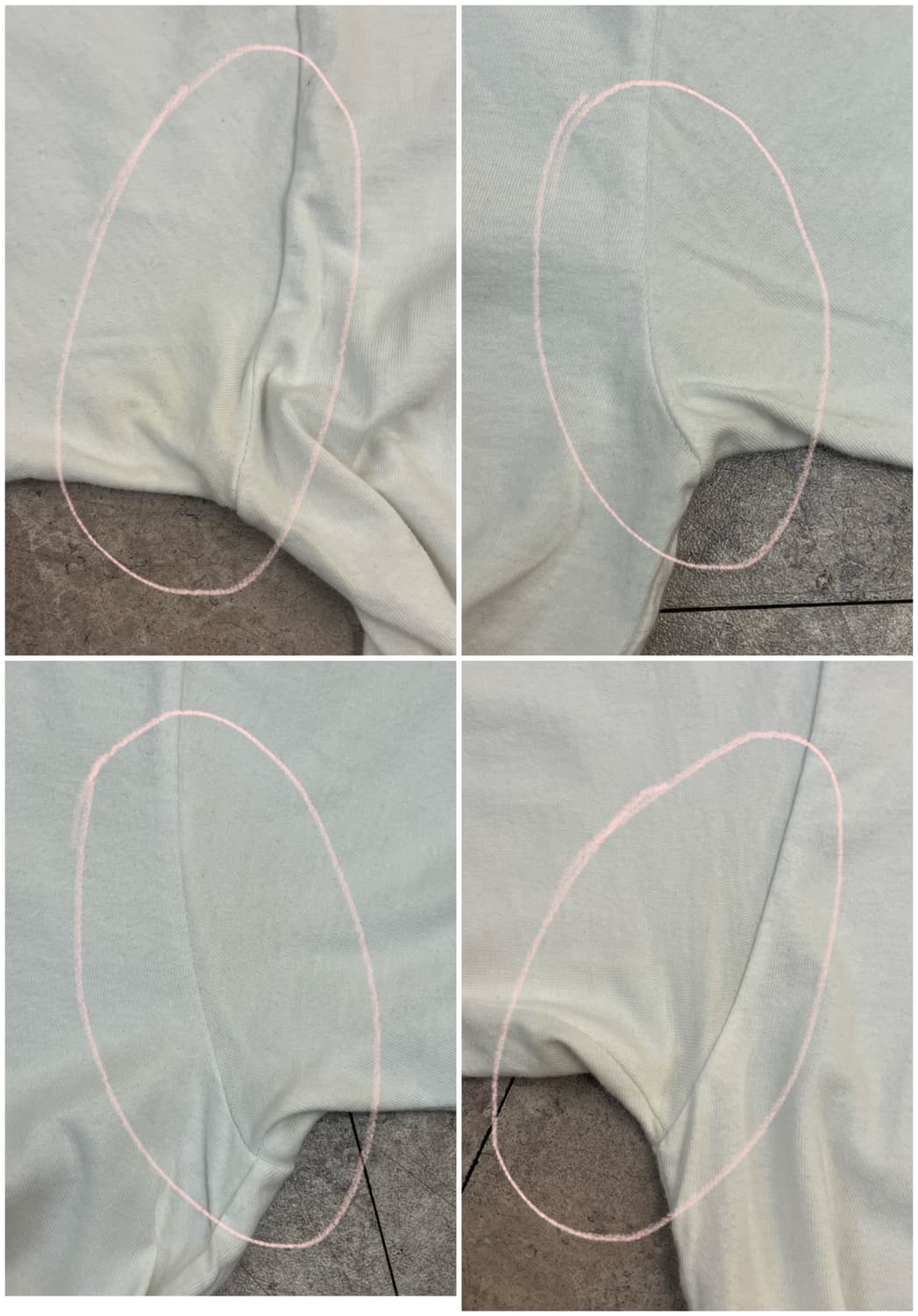 스투시 스탁 도버 스트리트 마켓 반팔티 화이트 L #csz3924  상품이미지10