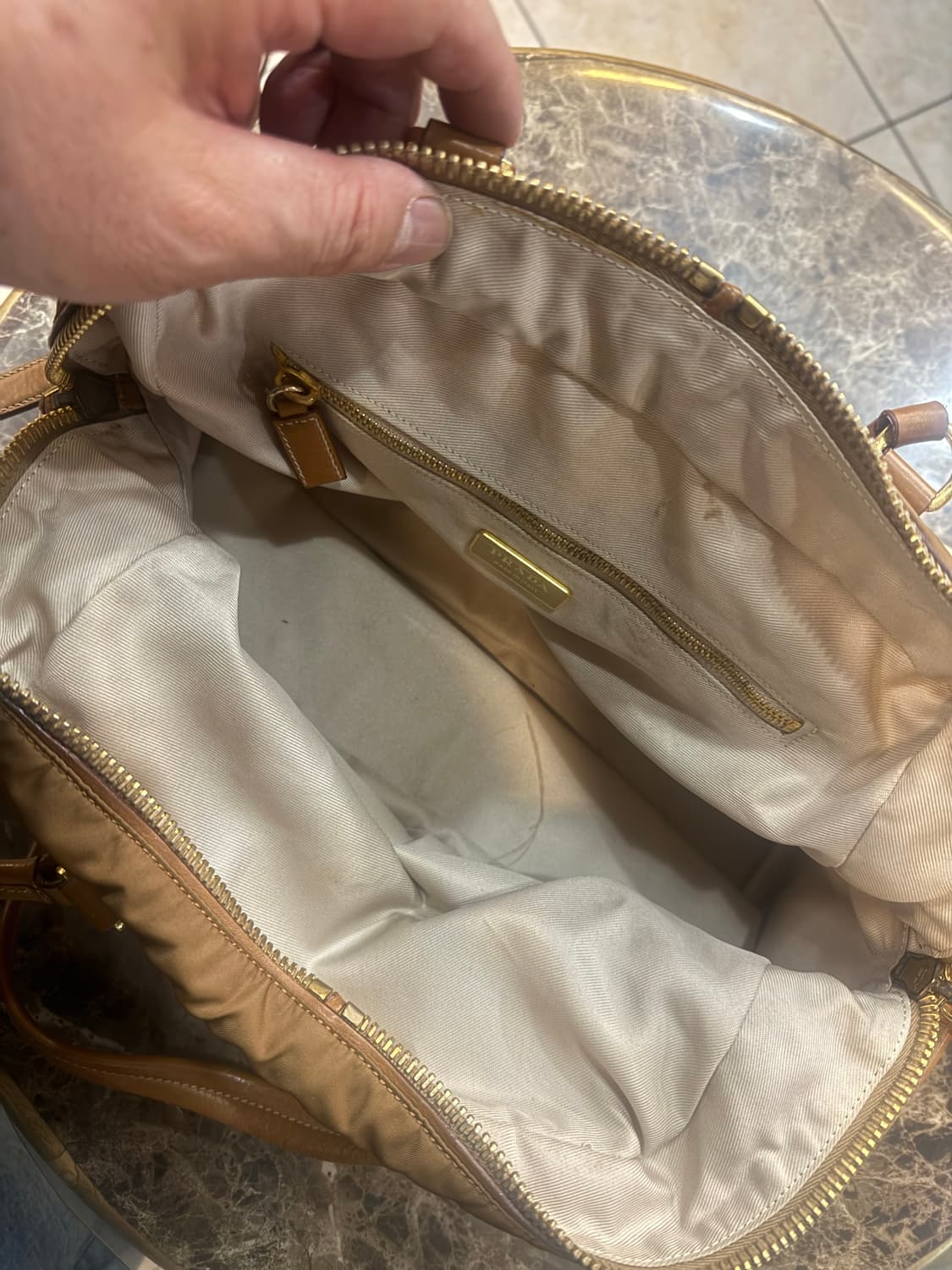 정품 프라다 나일론 멀티컬러 숄더백 팝니다 상품이미지7