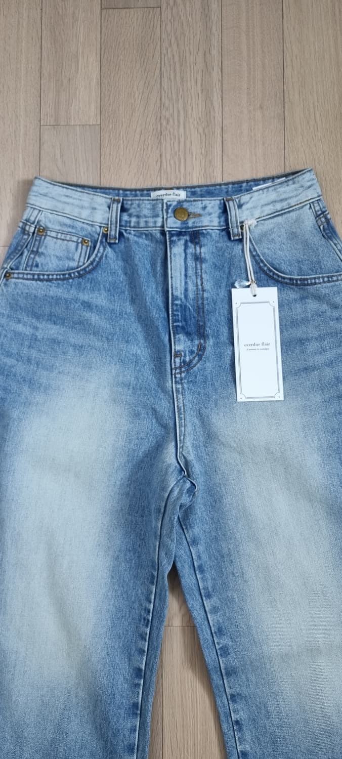 오버듀플레어 워싱 데님 1size _ 여성 상품이미지3