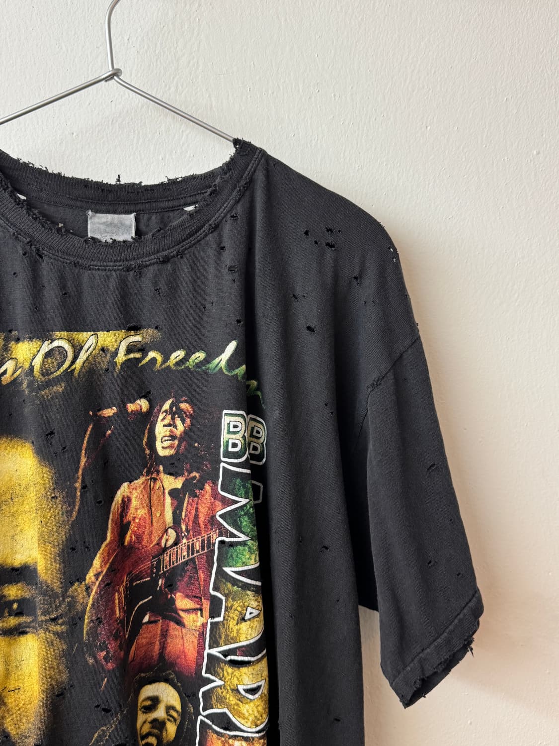 90s bob marley rap t shirt 상품이미지3