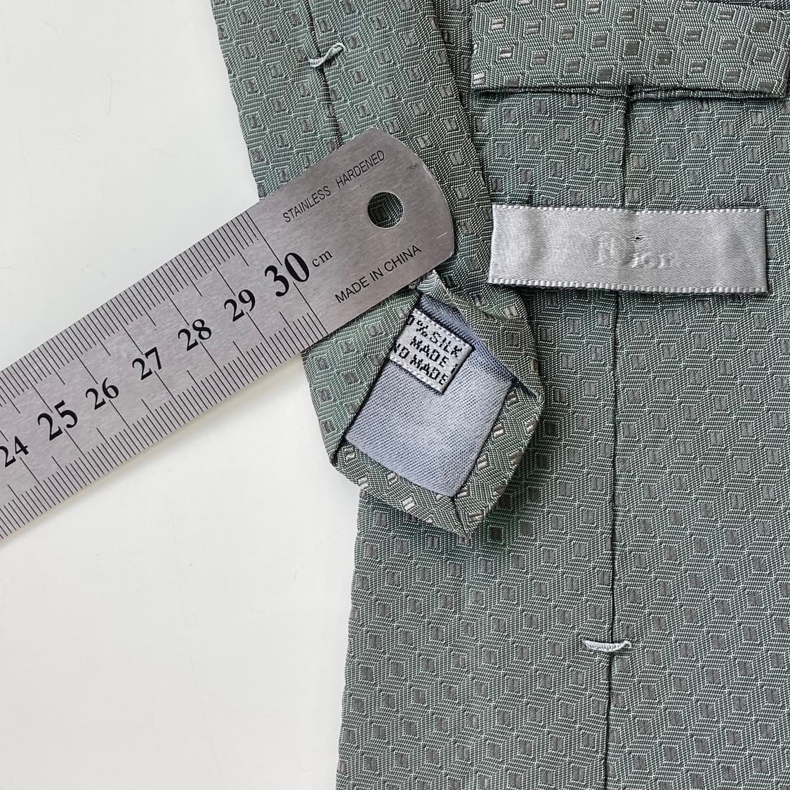 신형라벨 디올(Dior) 넥타이 정품 명품 상품이미지6