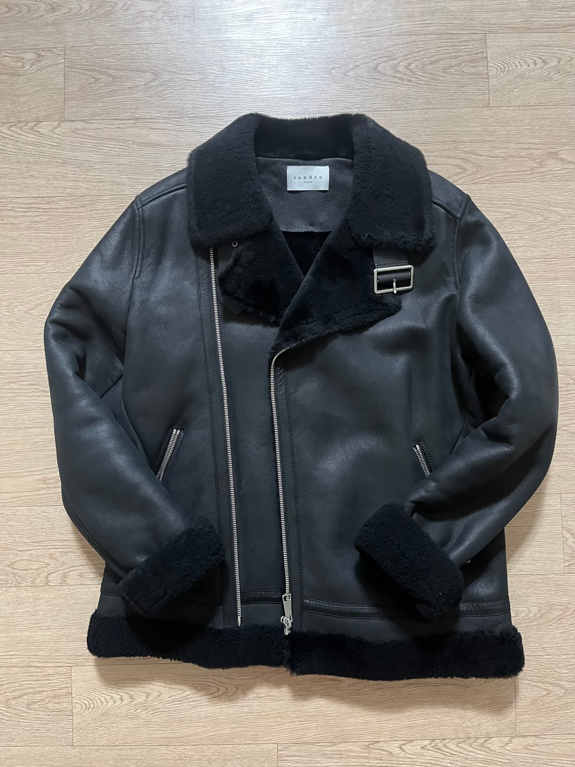 산드로 남성 무스탕 100-105사이즈 상품이미지1