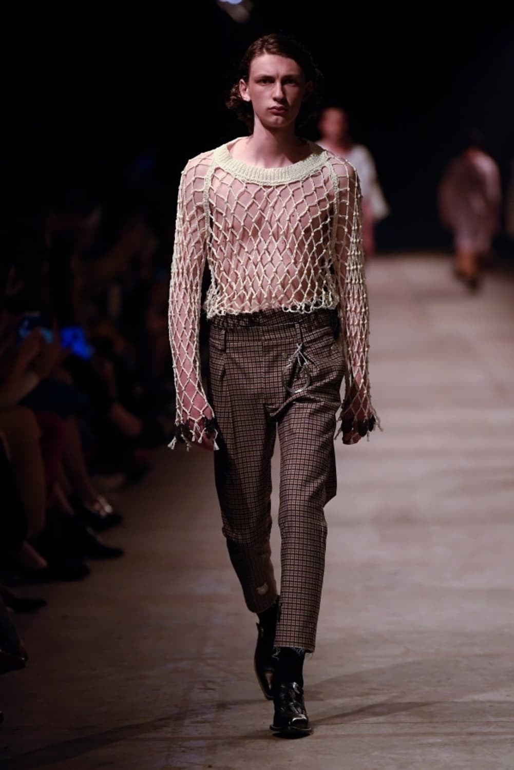 Bed J W Ford 더블 웨이스트 팬츠 상품이미지3