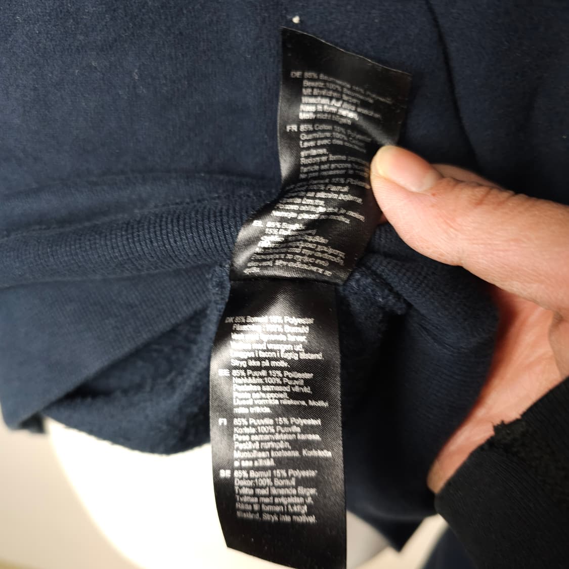 바버 맨투맨 남자95사이즈  상품이미지6