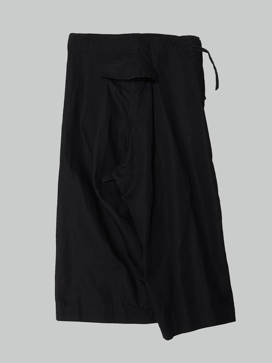 요지 야마모토 비대칭 와이드 팬츠 상품이미지3