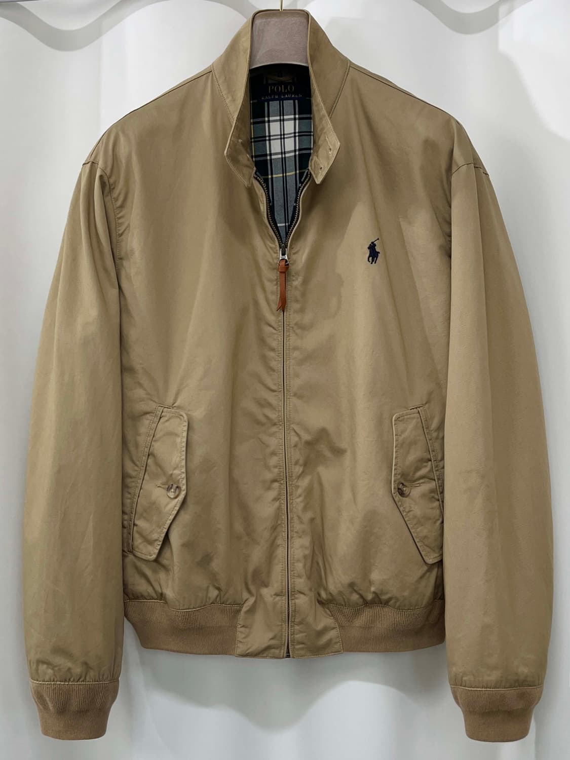 폴로 랄프로렌 블랙와치 바라쿠타 해링턴 코튼트윌 스포츠 자켓 상품이미지1