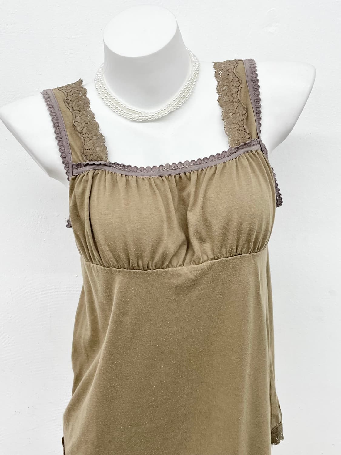 모리 셔링 레이스 탑 상품이미지2