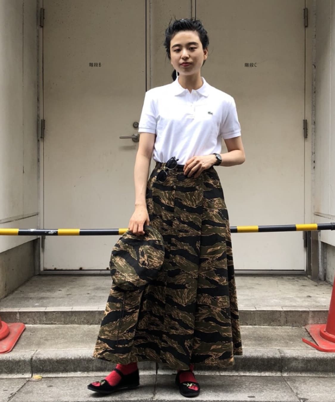 BUZZ RICKSON'S × BEAMS BOY  skirt 상품이미지1