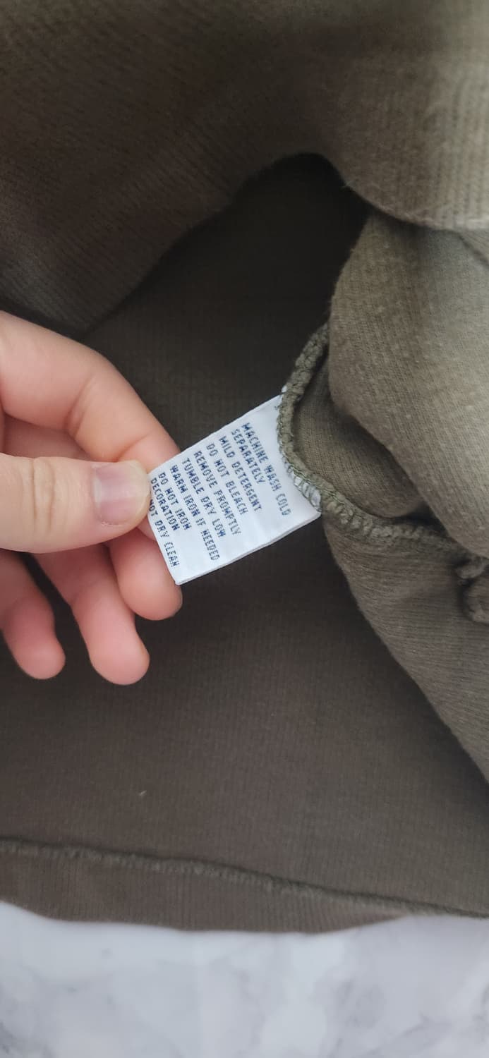 폴로 랄프로렌 오버핏 브라운 반집업 니트 맨투맨 상품이미지6