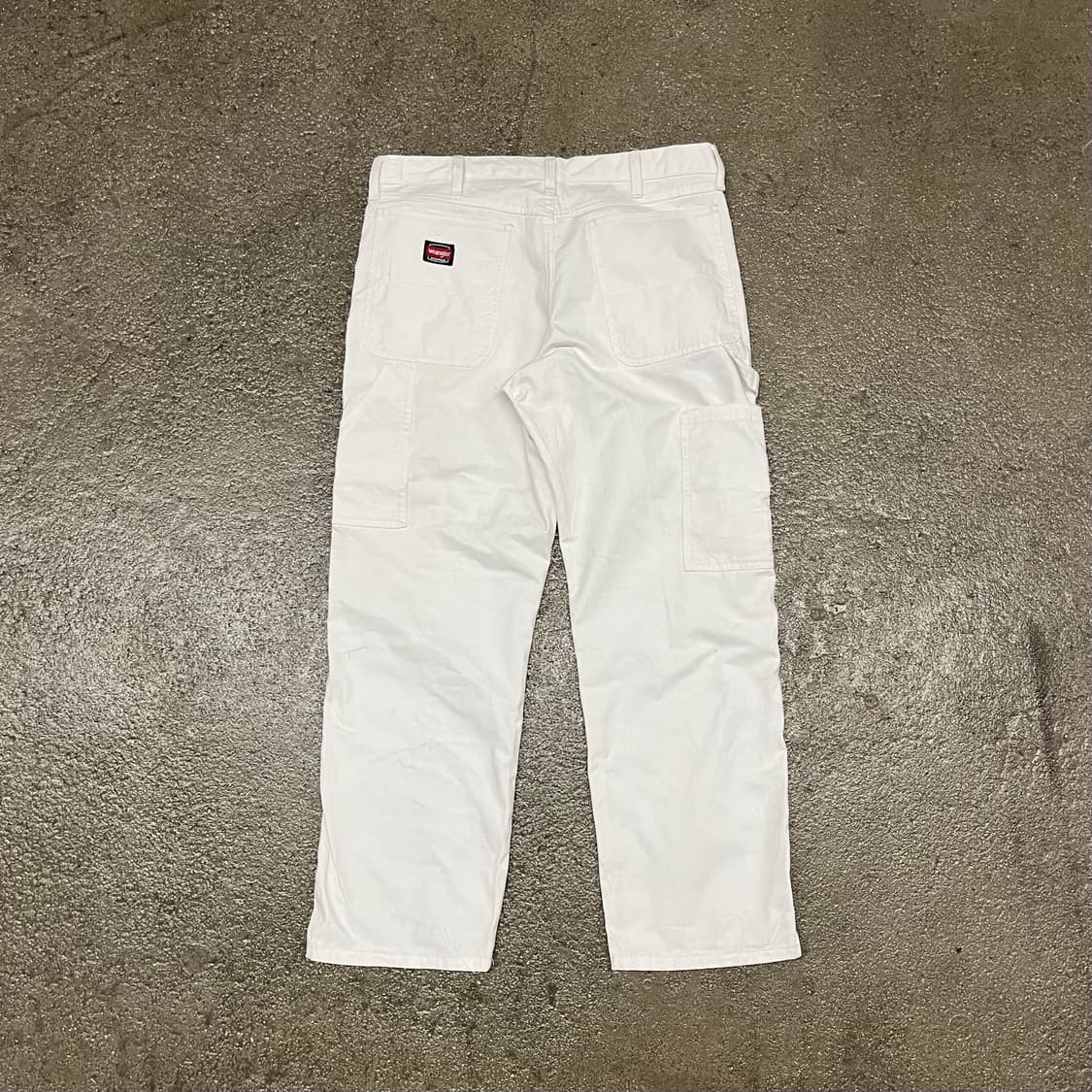 Wrangler 화이트 카펜터 팬츠 (34“) 상품이미지1