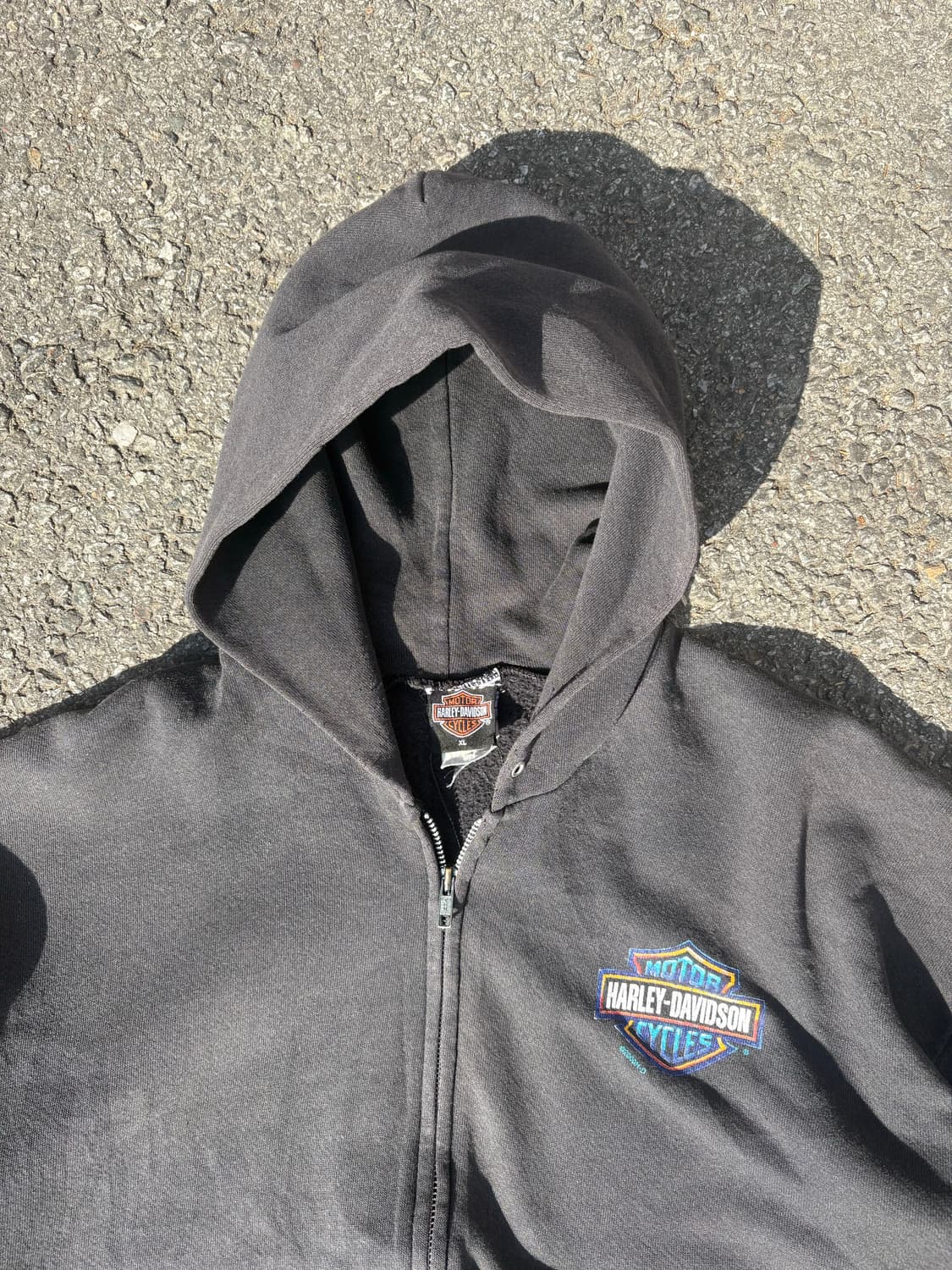 00s 할리데이비슨 플레임 후드집업 B203 상품이미지2