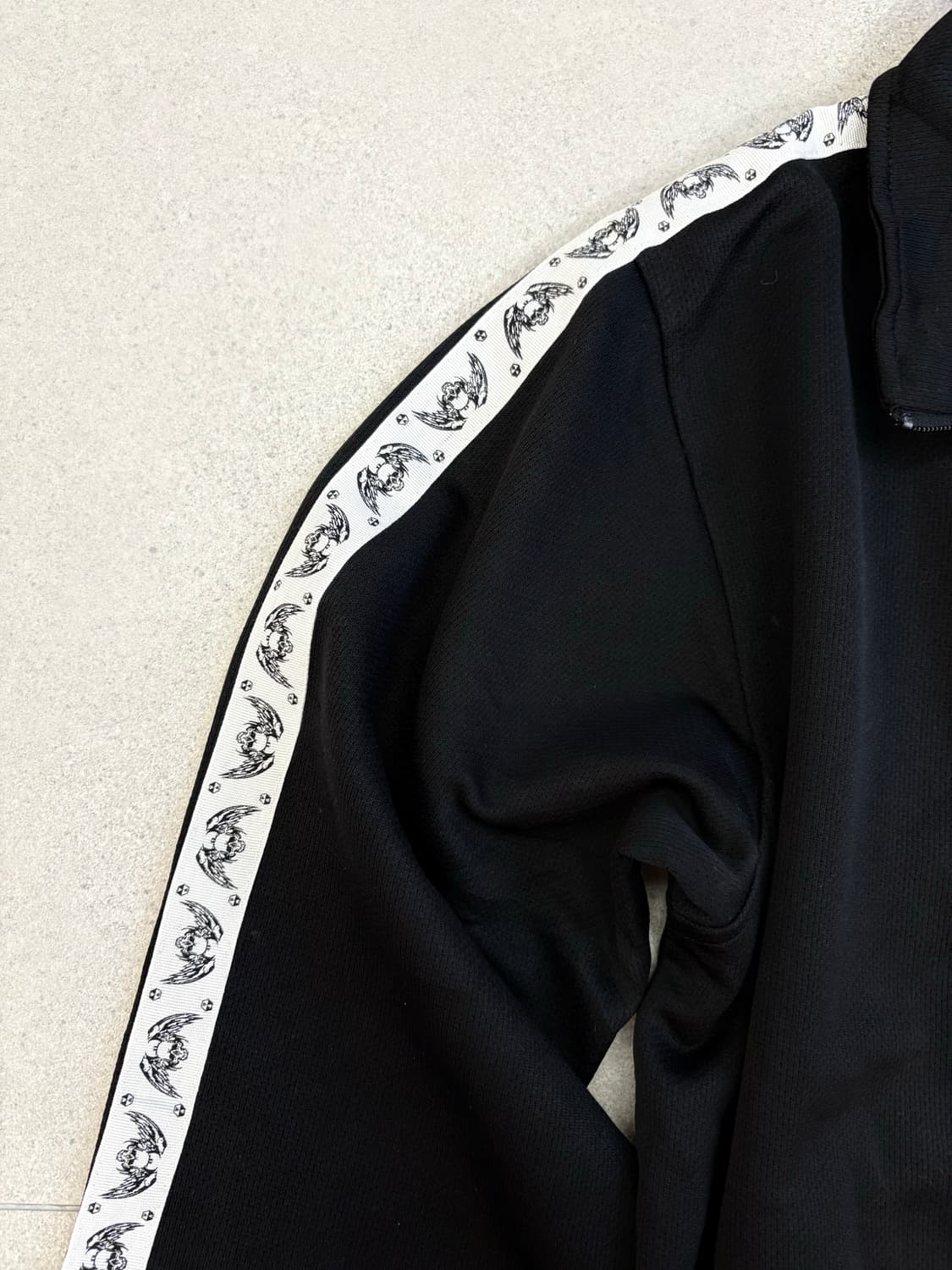 블랙 스컬 프린팅 져지 상품이미지4