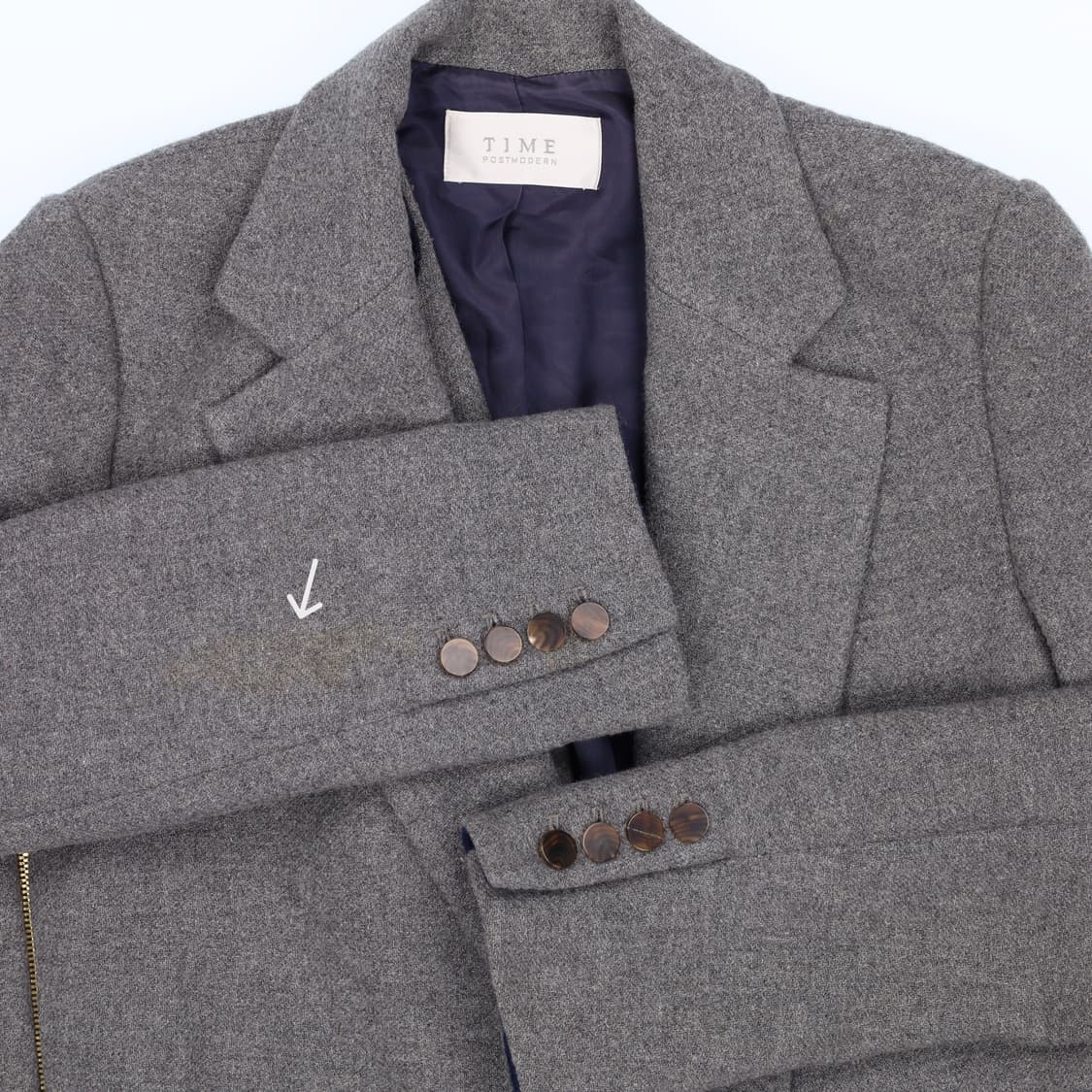 [88-98-165] 타임 한섬 모 코트 자켓 N6959 상품이미지3