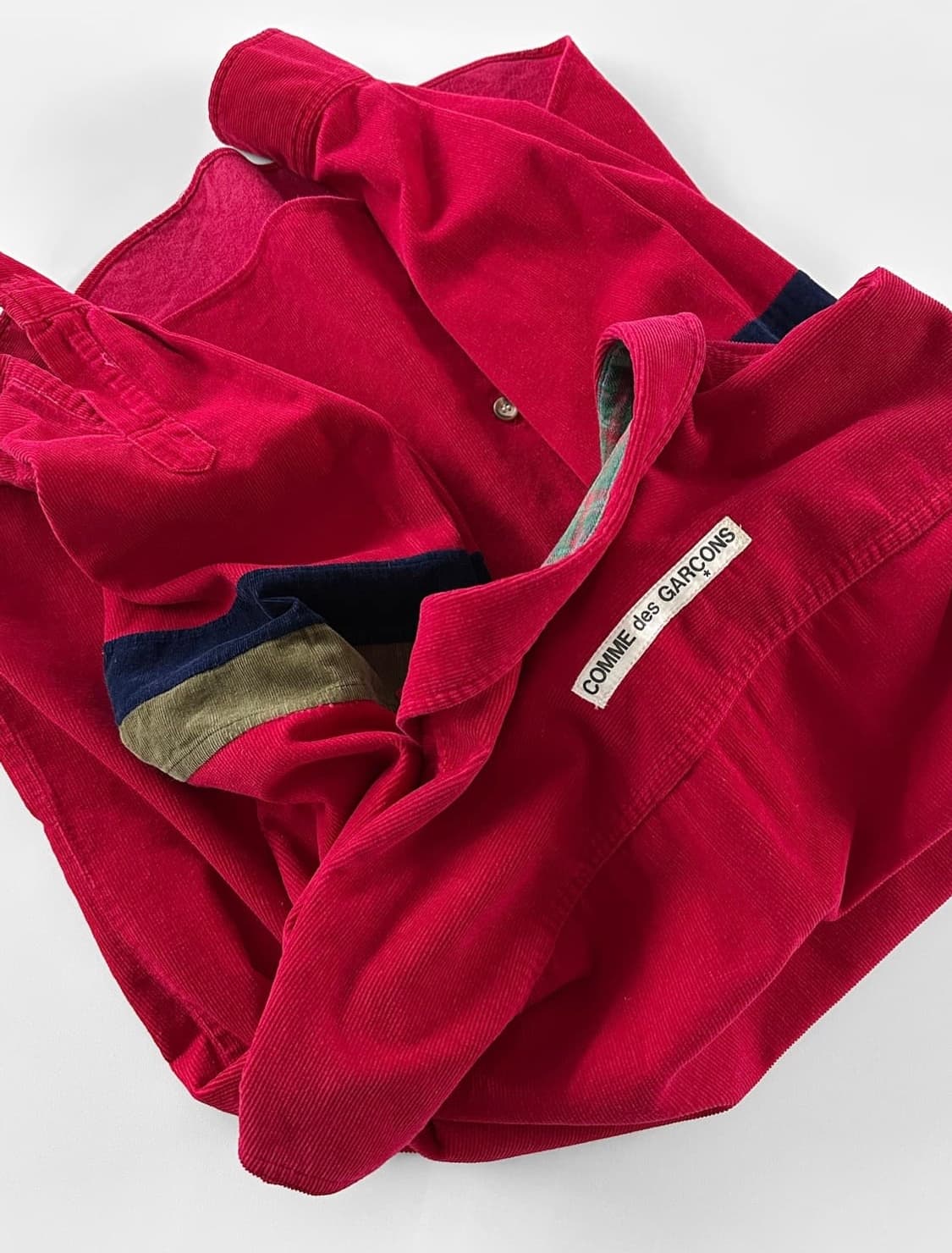 꼼데가르송 코듀로이 셔츠 상품이미지3