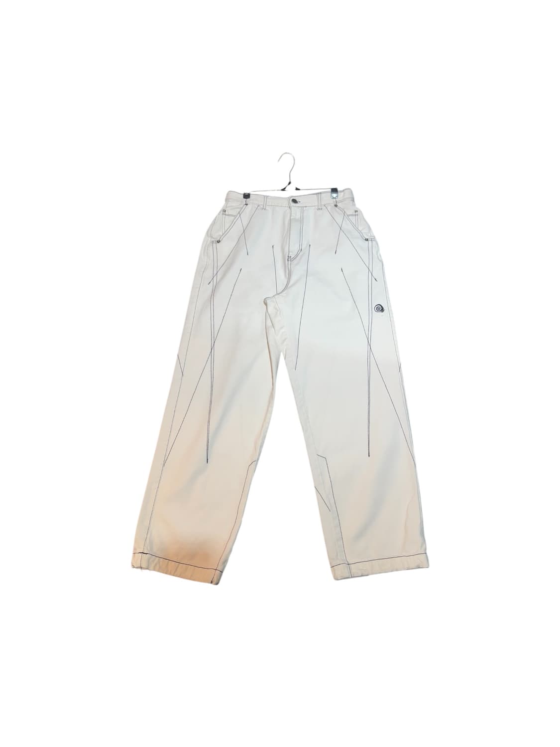 트래블 화이트 팬츠 바지 S사이즈 상품이미지1