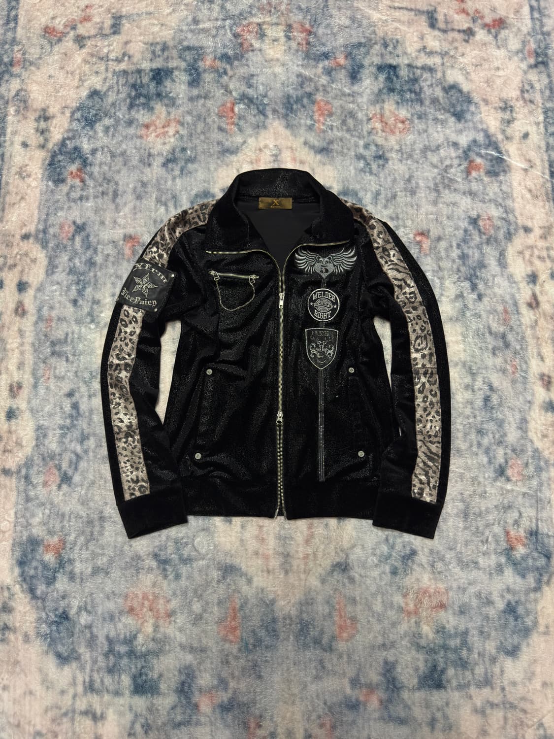 Xfrm 00s archive swarovski skull velour  상품이미지2
