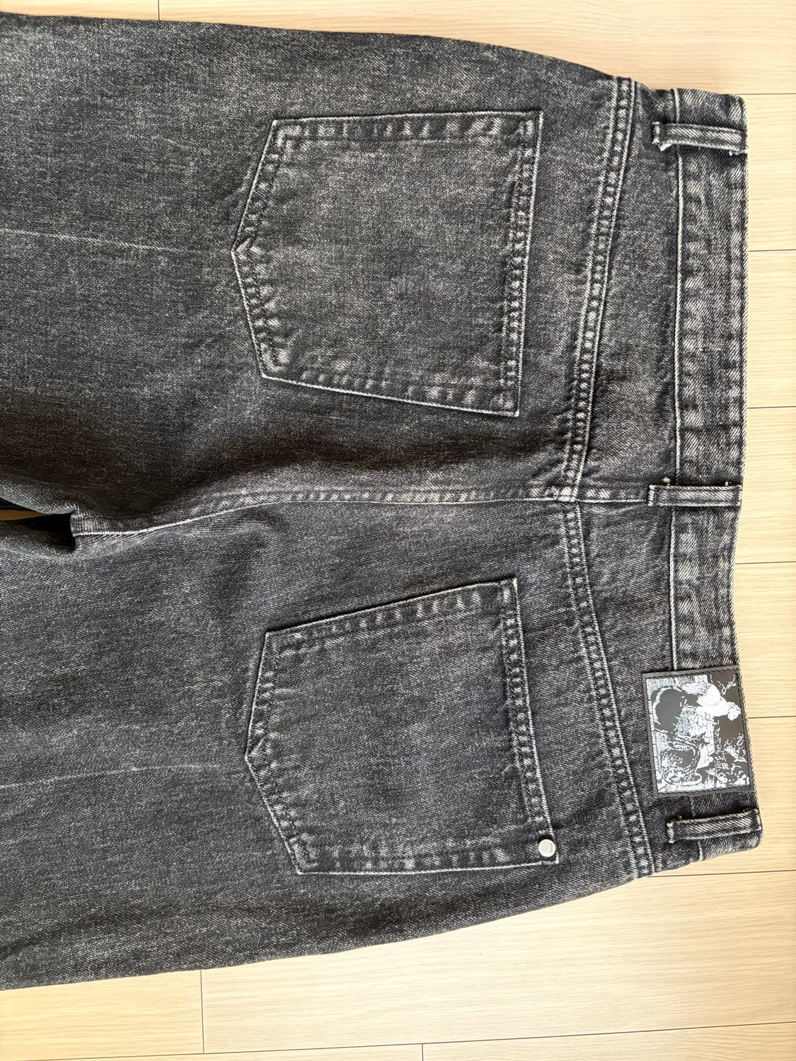 모드나인 흑청바지 상품이미지4