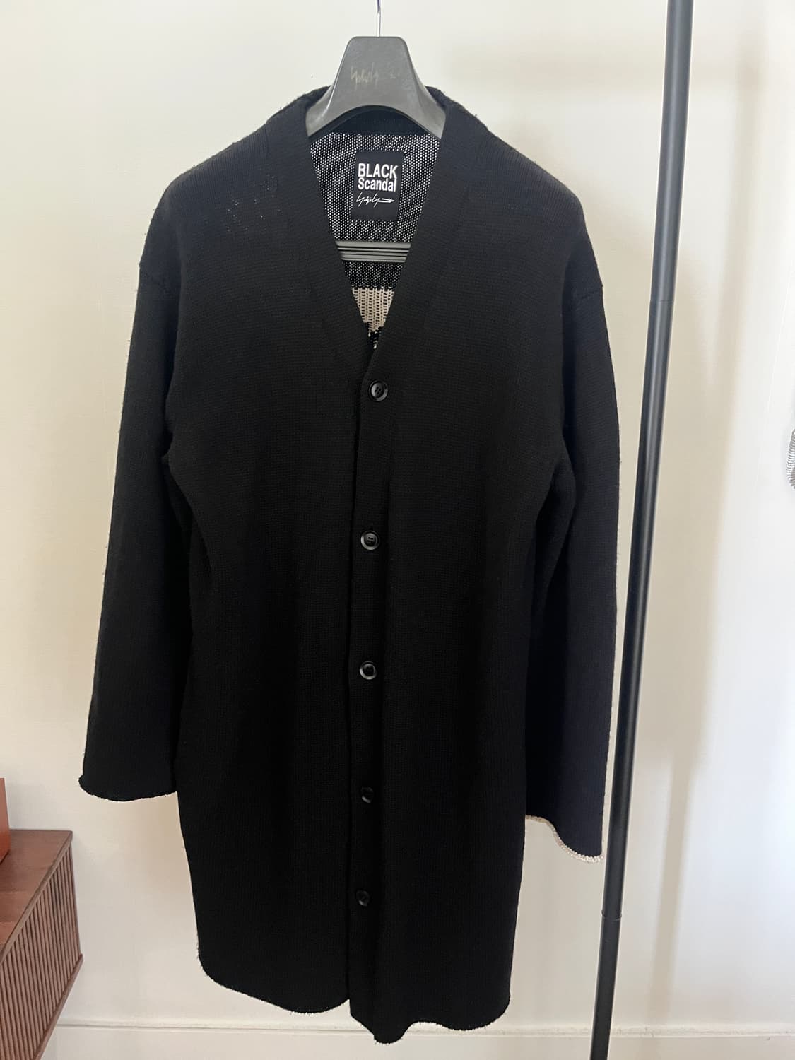 요지야마모토 뿌르옴므 롱가디건 상품이미지6