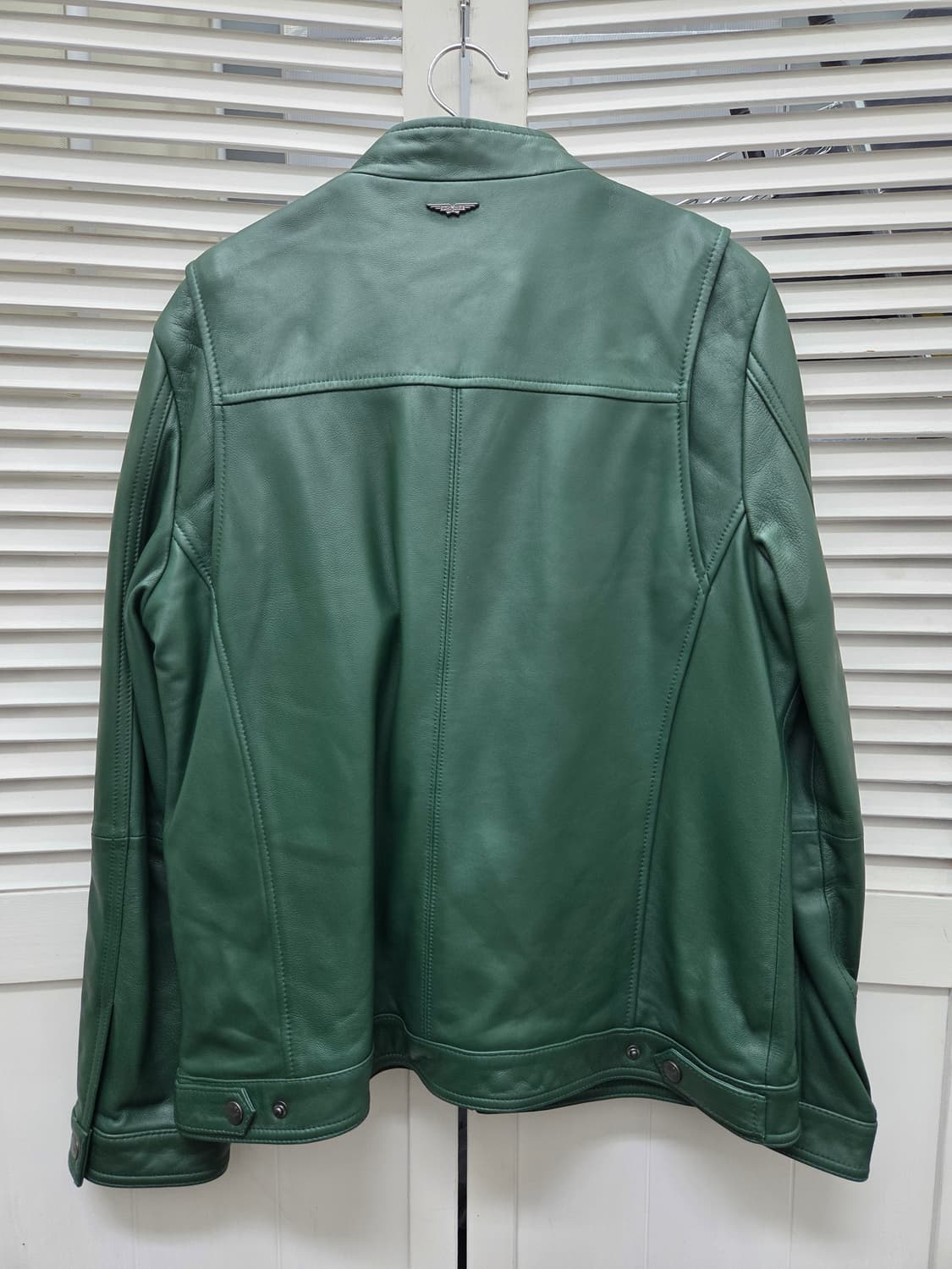 폴리스 딥그린 양가죽 자켓 상품이미지4