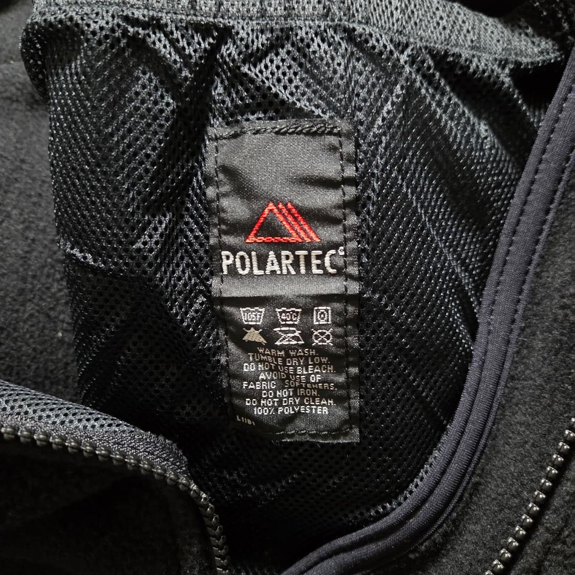 [S] 미군 ECWCS Gen2 후리스 블랙 / 폴라텍300 플리스 스몰 상품이미지5