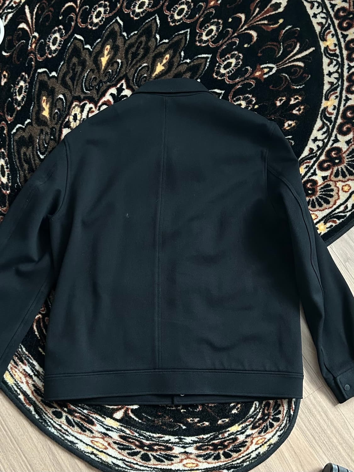 Cos 트윌 셔츠 자켓 블랙 L  상품이미지2