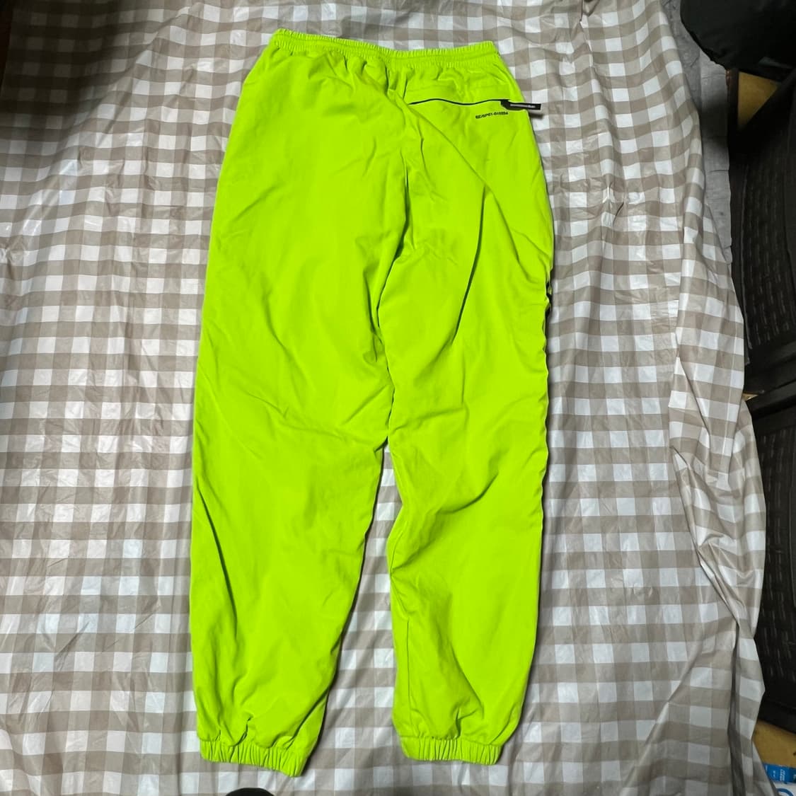 디스이즈네버댓 형광 조거팬츠 M 디네댓 초록 트레이닝복 상품이미지3