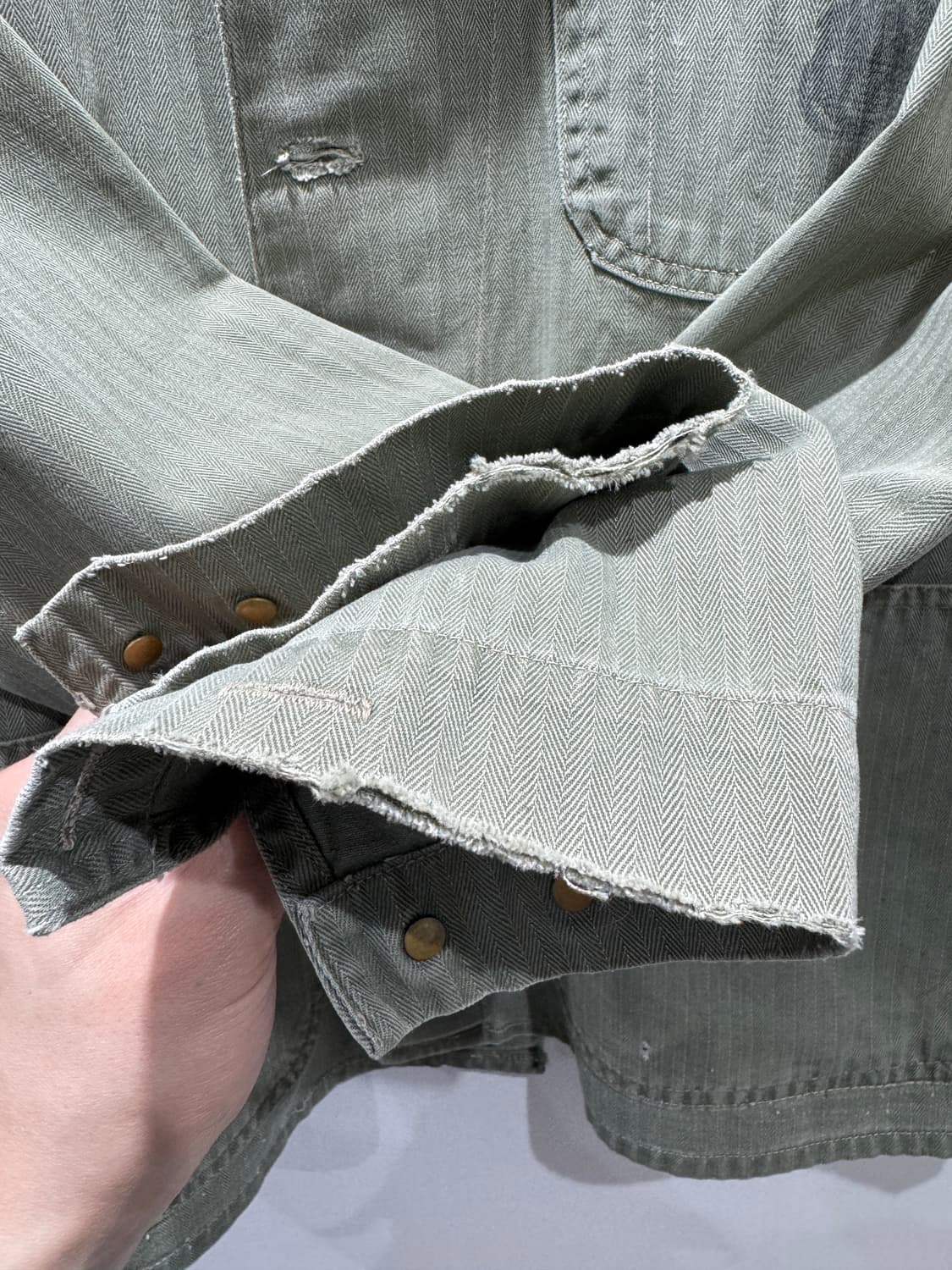 40s USMC P41 HBT 유틸리티 자켓 상품이미지6