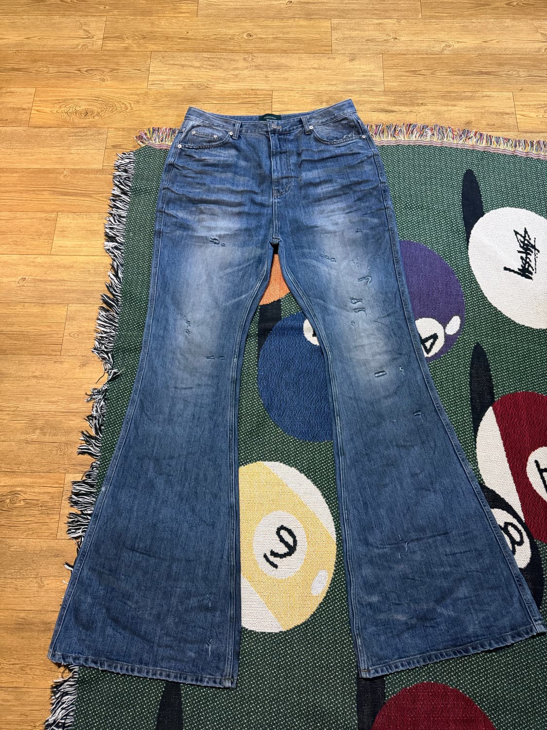 [2] 언더마이카 플레어진 오일 블루 상품이미지2