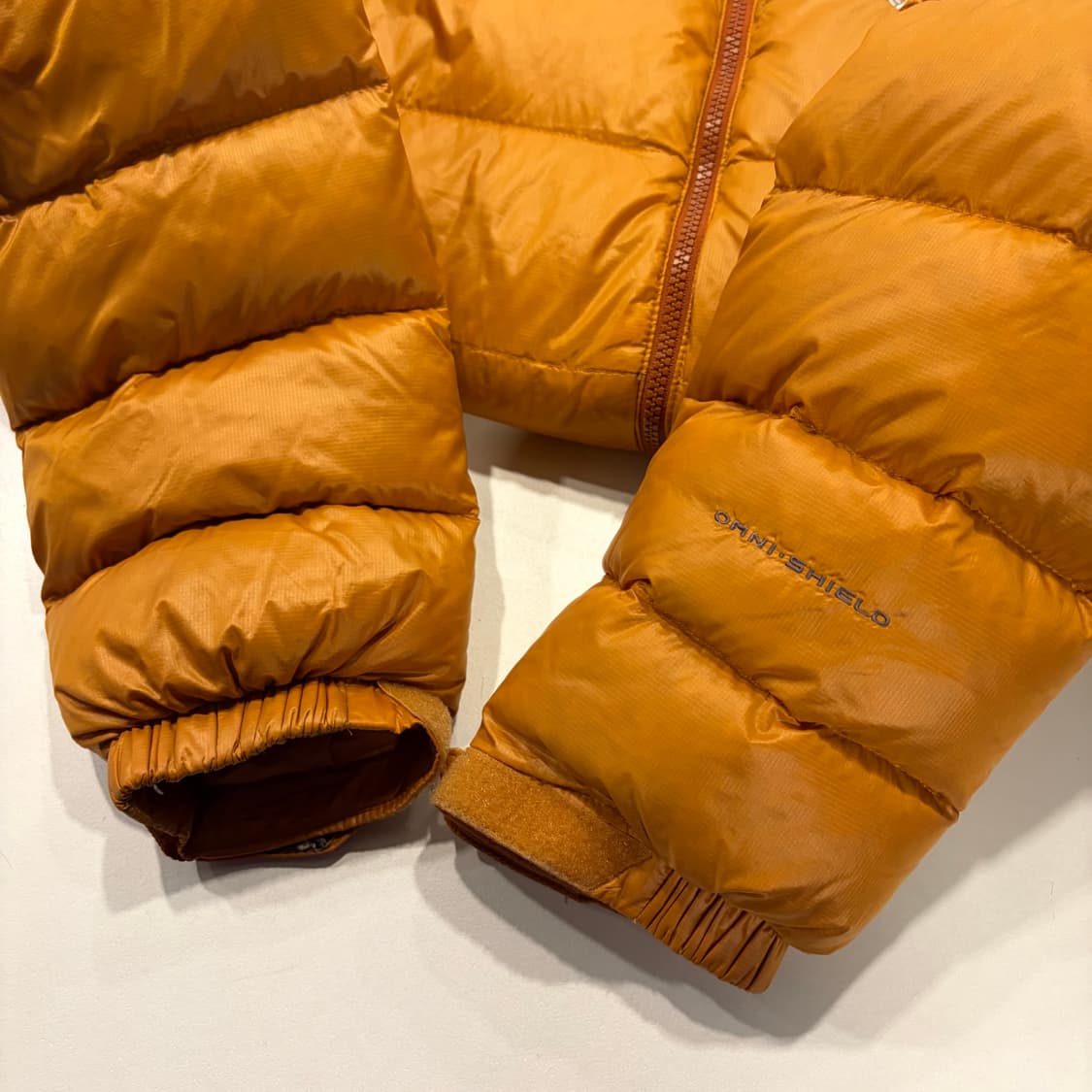 [XL] 컬럼비아 티타늄 옴니쉴드 오렌지 퀼팅 패딩 D795 상품이미지7