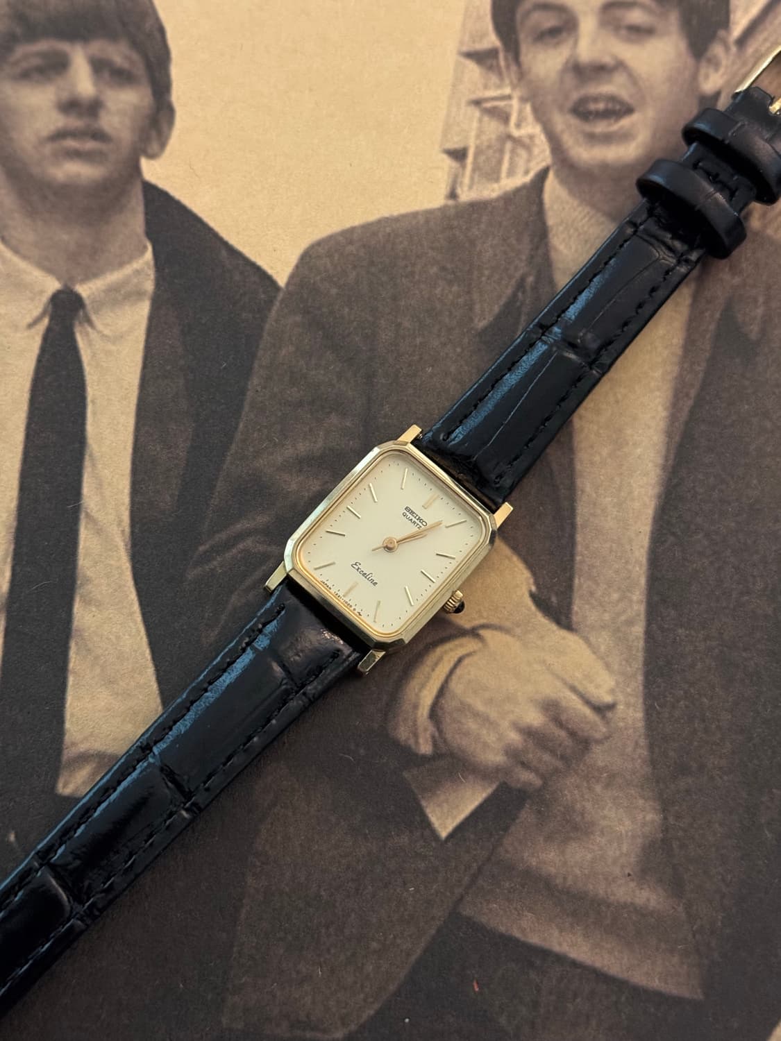 세이코 Seiko 쿼츠 스퀘어 엑셀린 레이디스 상품이미지1