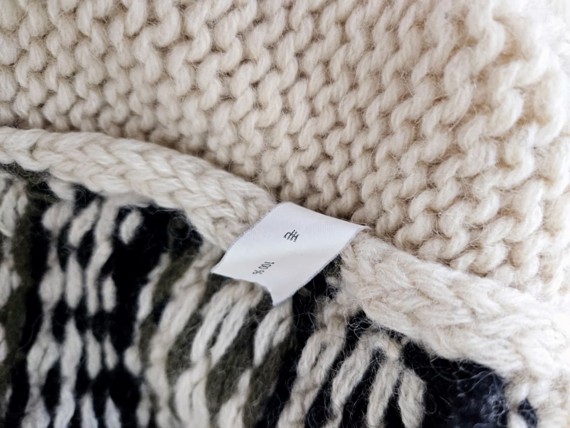 빈티지 사슴 패치 니트 모리걸 상품이미지5