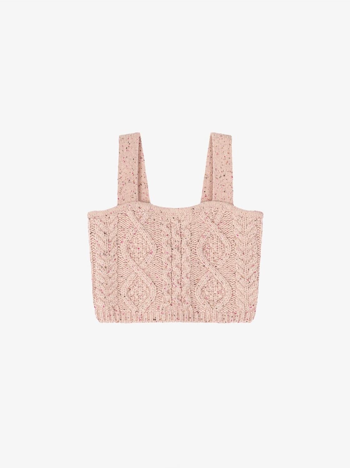 택O) 그로브 ROMMEL 가디건&뷔스티에 세트 핑크 상품이미지6