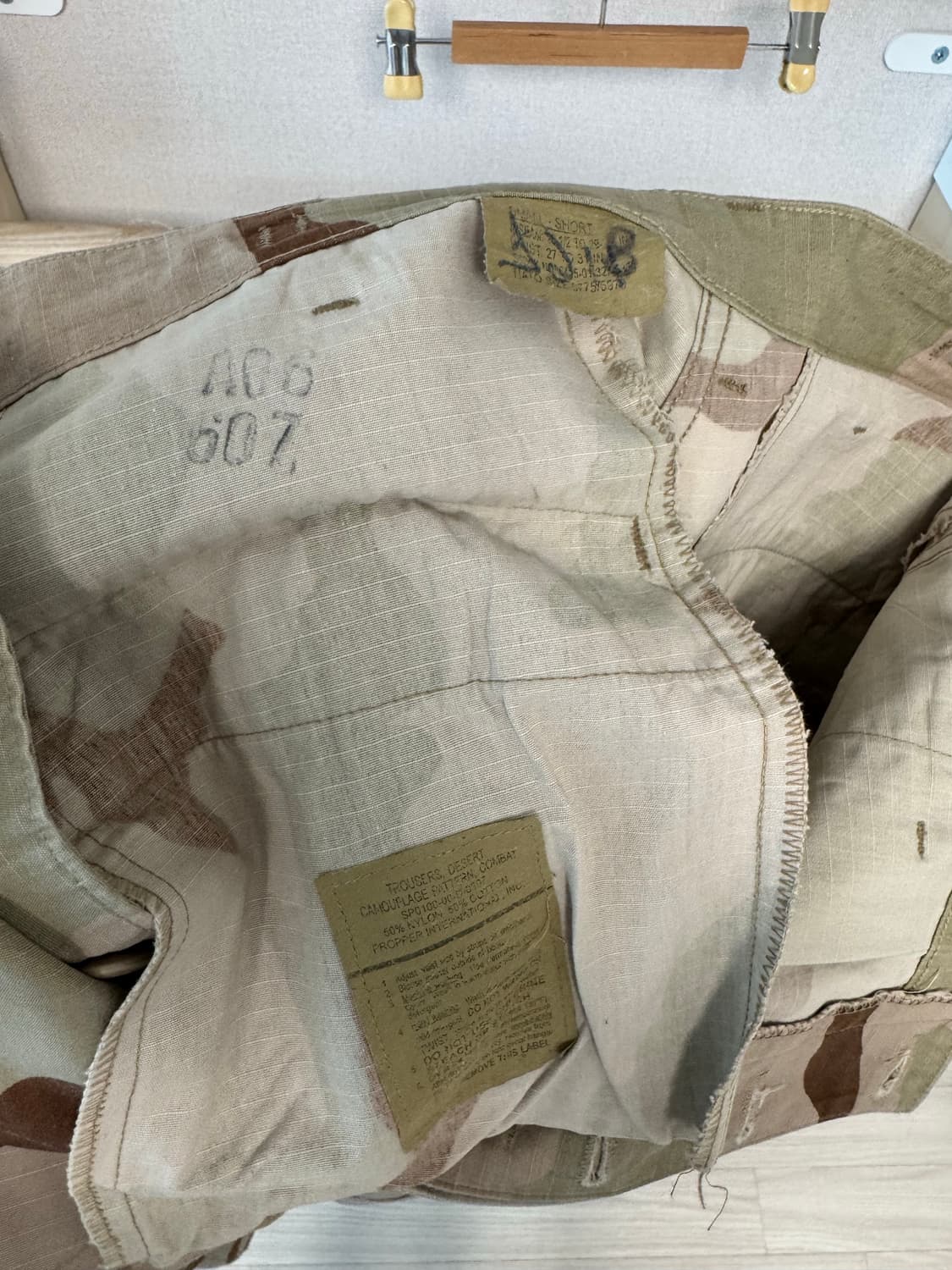 (28)미군 사막 데저트 카모 팬츠 카고 바지 S 상품이미지4