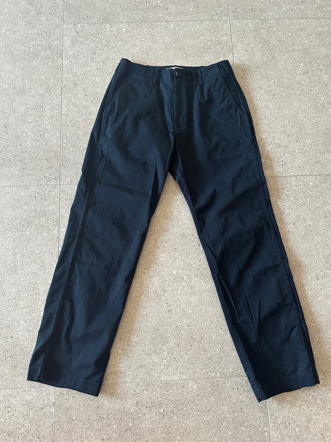아워셀브스 Organic Cotton Relaxed 치노팬츠 네이비 상품이미지1