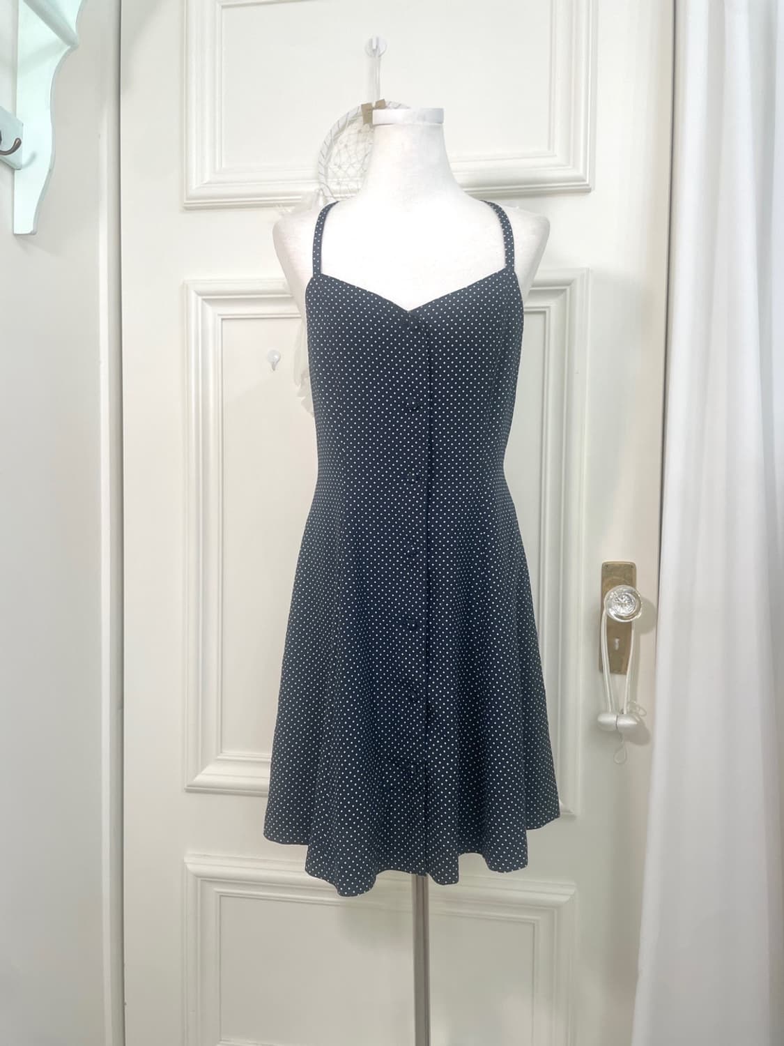 navy dot button point summer opc(size-9) 상품이미지1