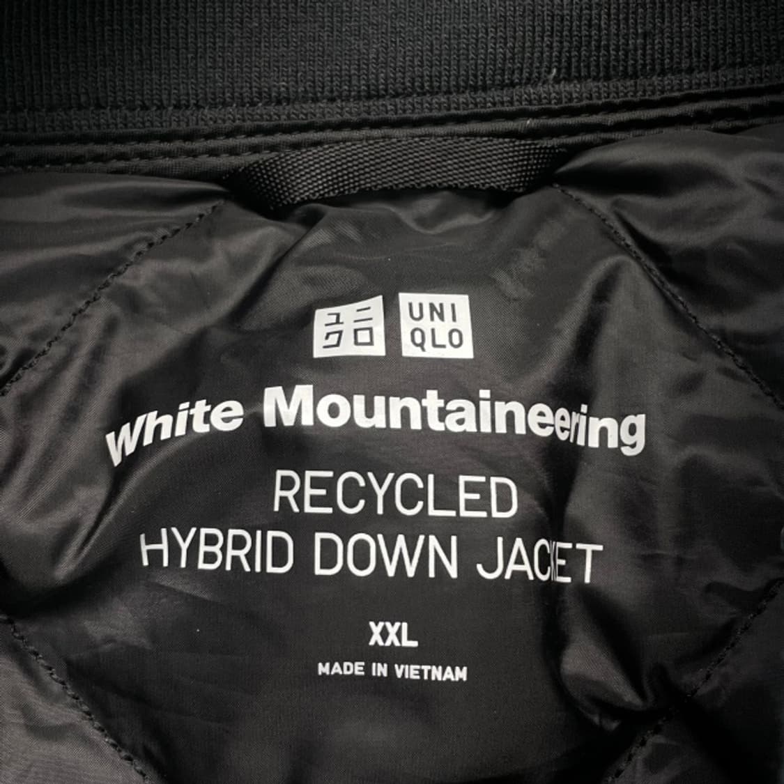 105 유니클로 X 화이트마운티니어링 리사이클 하이브리드 다운 자켓 상품이미지3