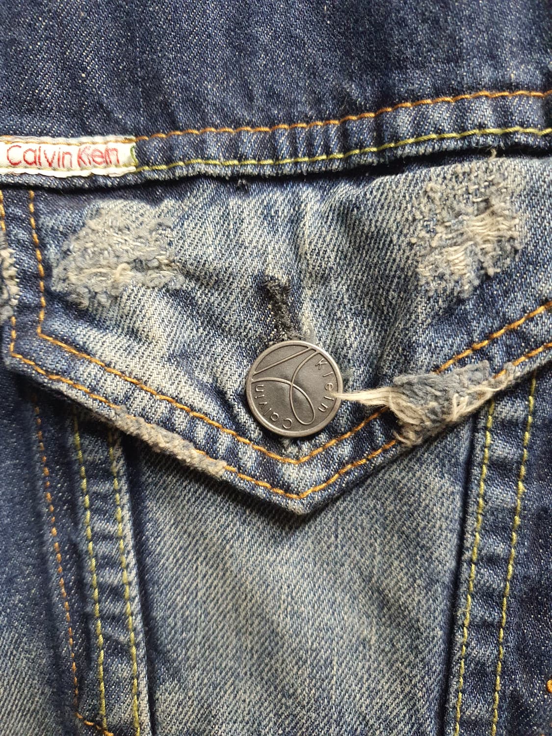 캘빈 클레인 데님조끼  상품이미지2