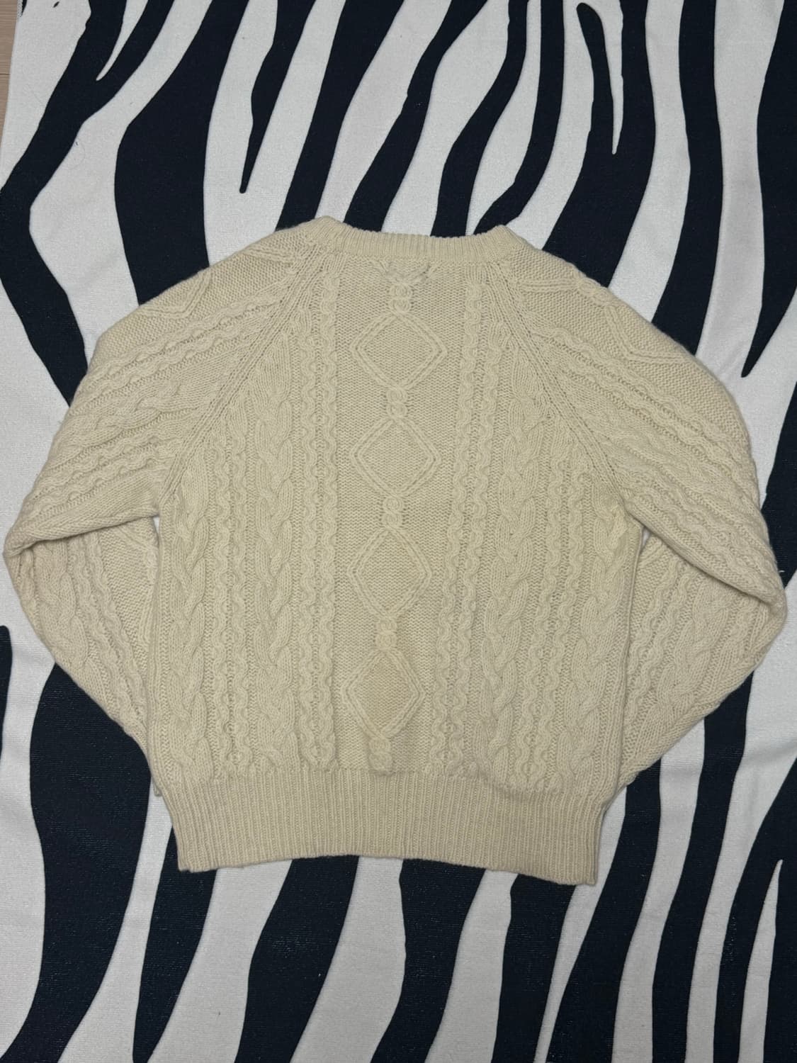 빈티지 꽈배기 니트  상품이미지2