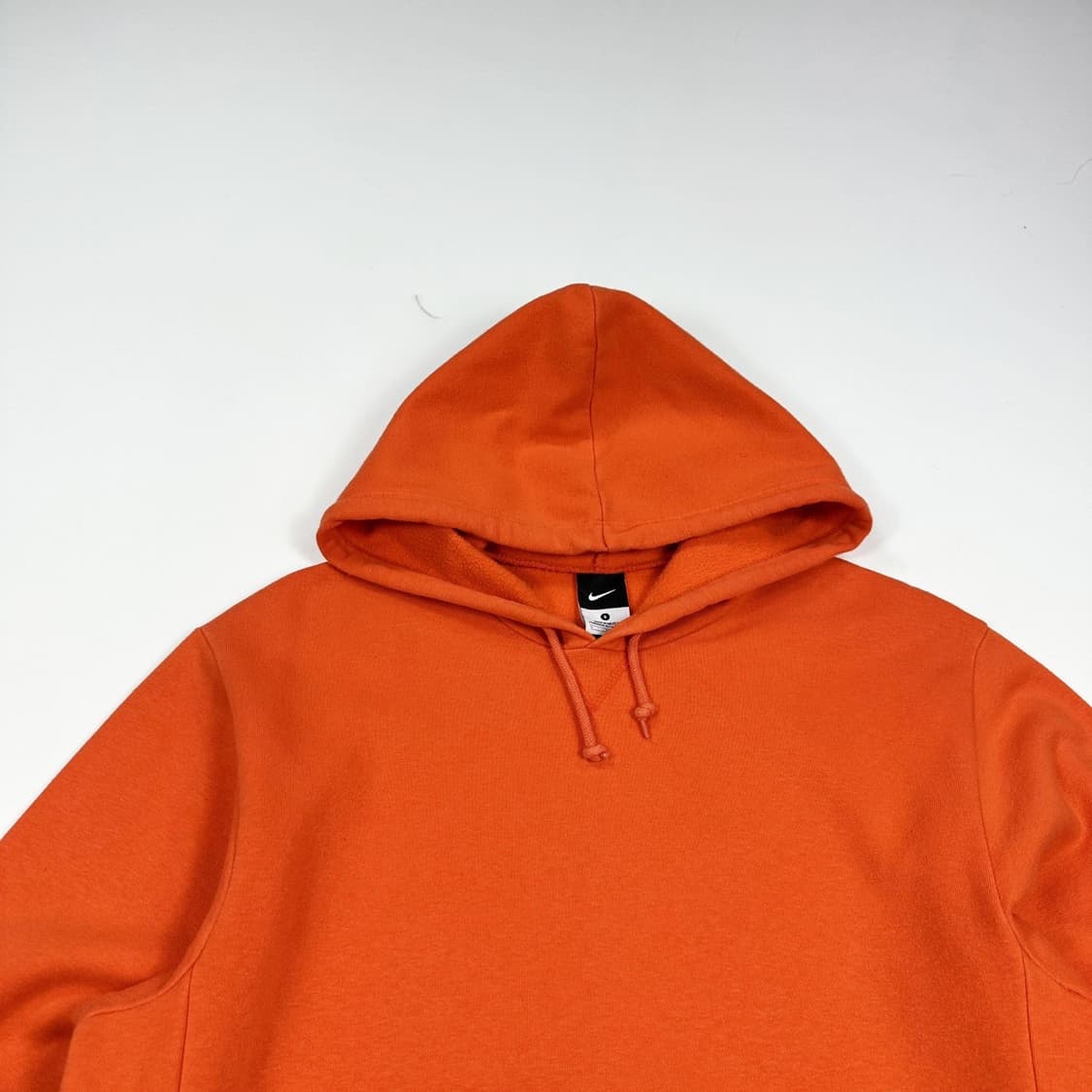 나이키 센터 스우시 오렌지 후드티 (S) 상품이미지1