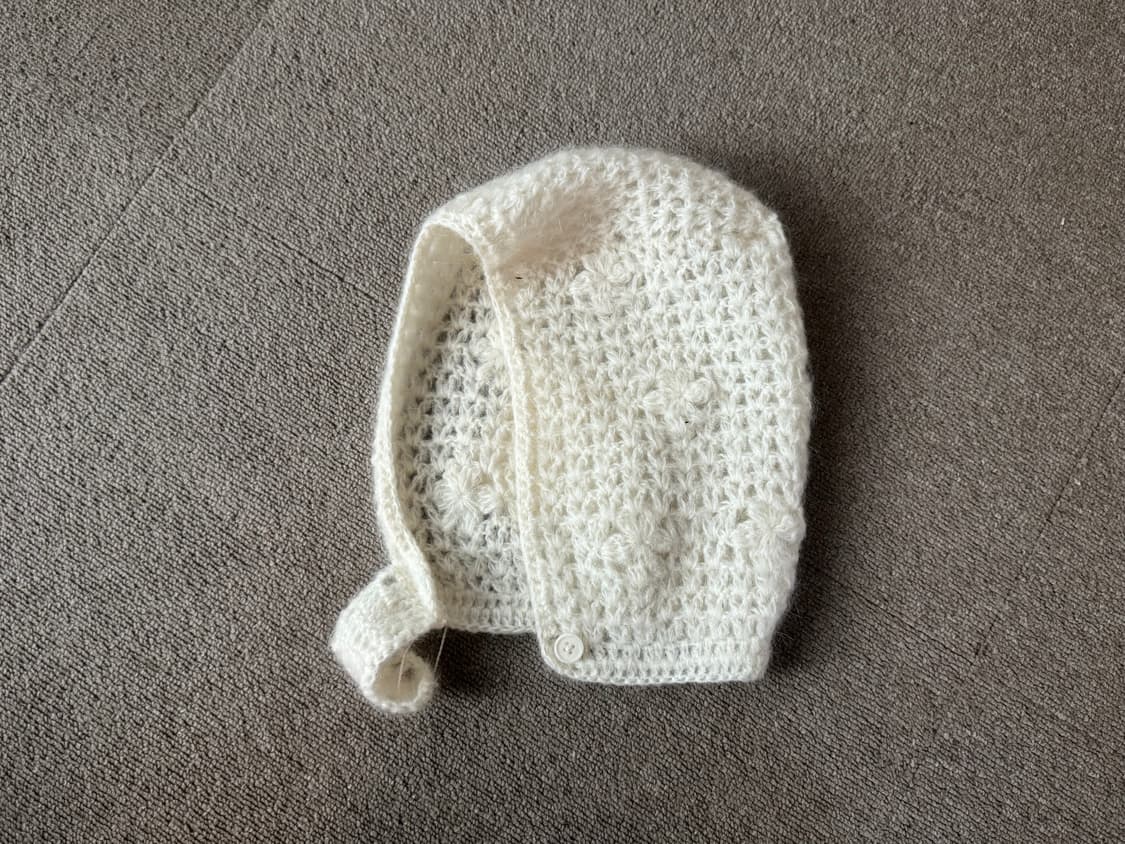 플레따 크로셰 플라워 바라클라바 상품이미지3